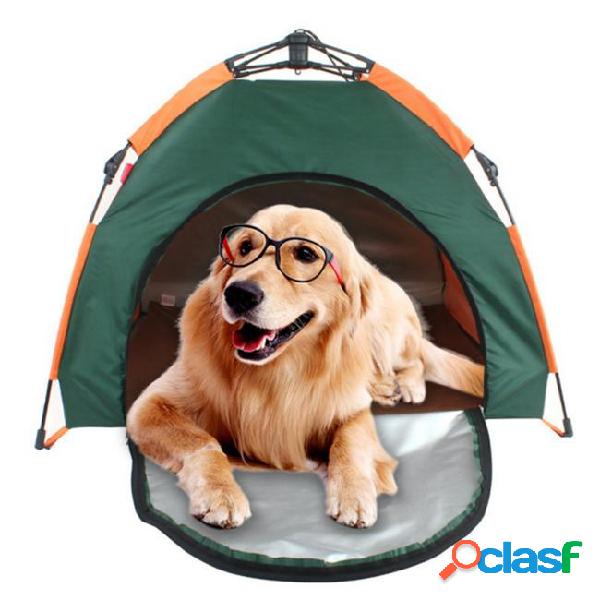 Outdoor pet tent rainproof sunscreen portable outdoor