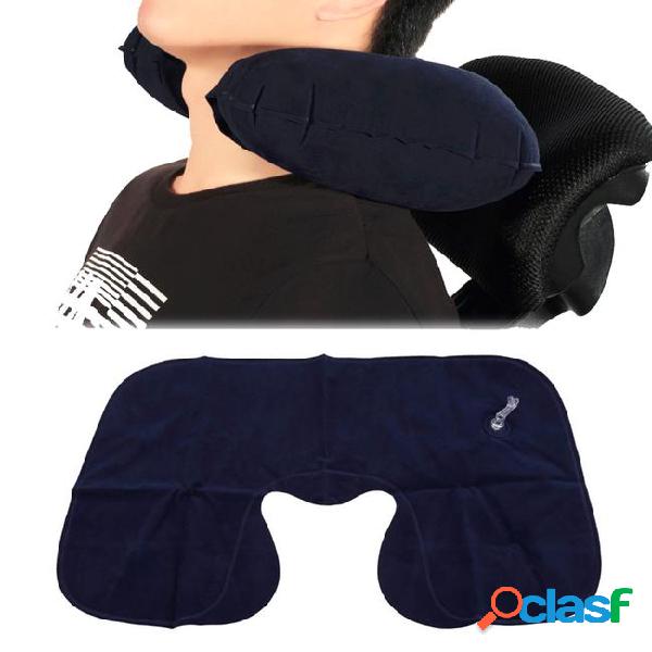 Outdoor portable inflatable travel pillow air cushion neck