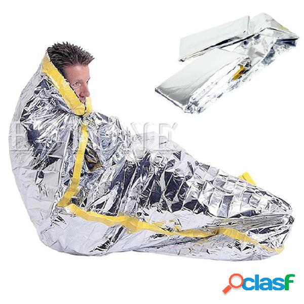 Outdoor portable waterproof reusable emergency silver foil