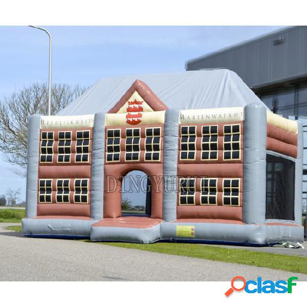 Outdoor pvc inflatable lawn tent come with air blower