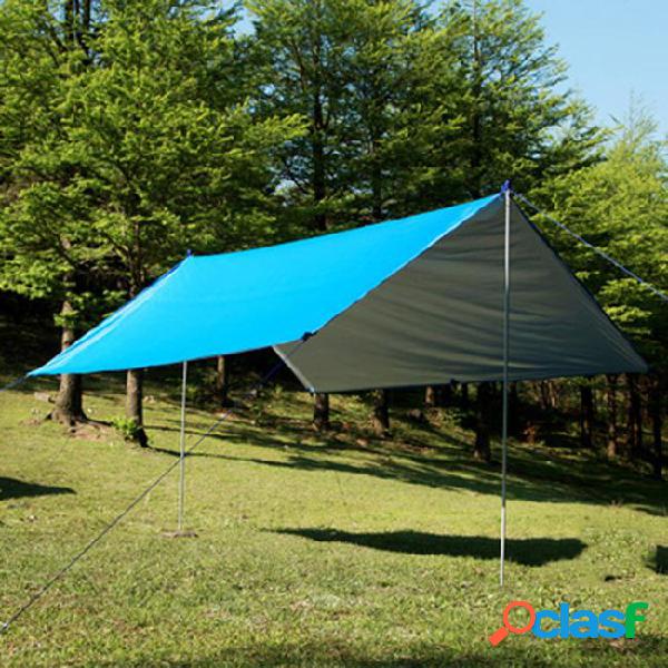 Outdoor sun shelter waterproof camping mat beach tent