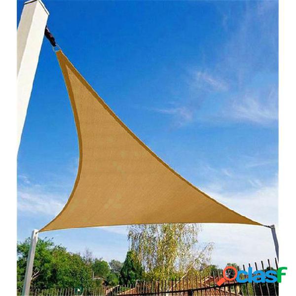 Outdoor triangle sun shelter camping canopy garden patio