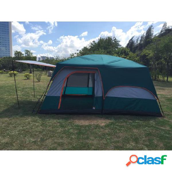 Oversize 8 people camping tent outdoor camping tent luxury