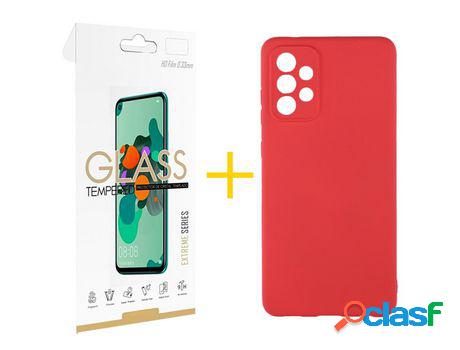 Pack 1 X Película Cristal Templado 2.5D + Funda skyhe por