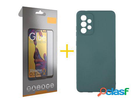 Pack 1 X Película Cristal Templado Full + Funda Gandy por