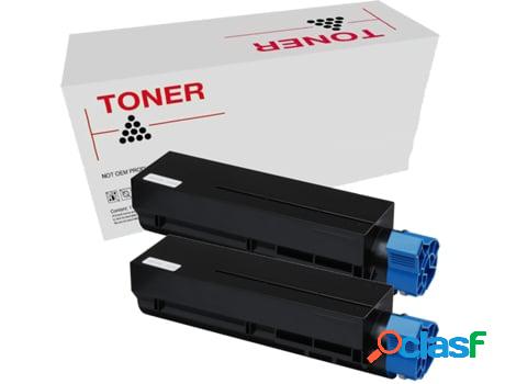 Pack 2 Tóners Compatibles B432/B512/Mb492/Mb562 45807111