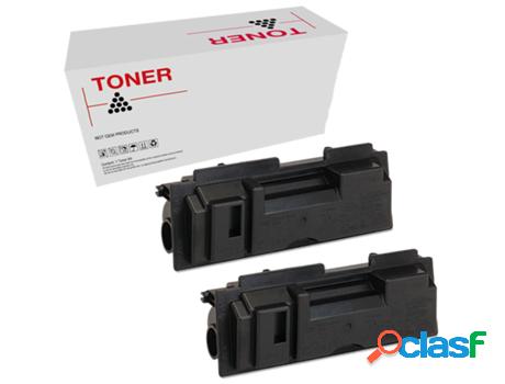 Pack 2 Tóners Compatibles Kyocera Tk110