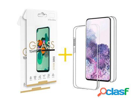 Pack 2 X Película Cristal Templado 2.5D + Funda Gandy por