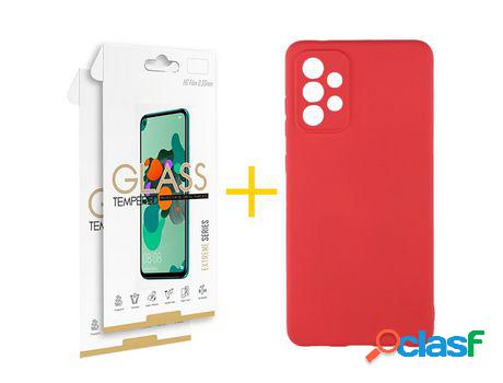 Pack 2 X Película Cristal Templado 2.5D + Funda skyhe por