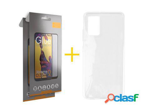 Pack 2 X Película Cristal Templado Full + Funda skyhe por