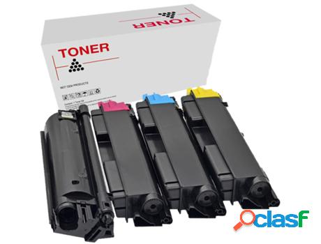 Pack 4 Tóners Compatibles Kyocera 1T02Nt0Nl0/Tk5160K