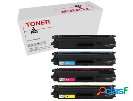 Pack 4 Tóners Compatibles TN320/TN325/TN321/TN326/TN329