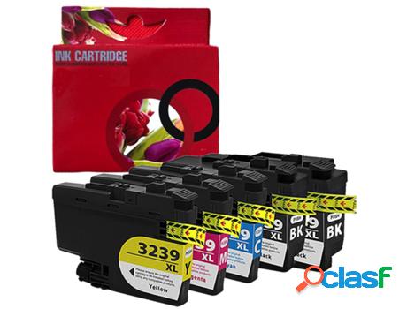 Pack 5 Cartuchos de Tinta Compatibles Brother Lc3239XL Tinta