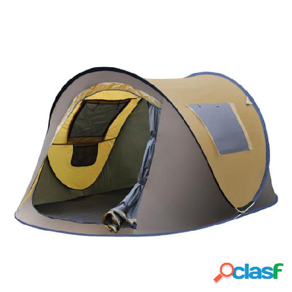 Package mail tent outdoor 3-4 people fully automatic camping