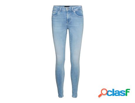 Pantalones Vaqueros VERO MODA Algodón Mujer (Sx32 - Azul)