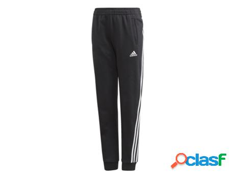 Pantalones de Niño Adidas 3-Stripes Tapered Leg (Talla: 5-6