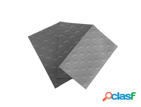 Pavimento pvc negro circulos 1.5 mt r 25 mt