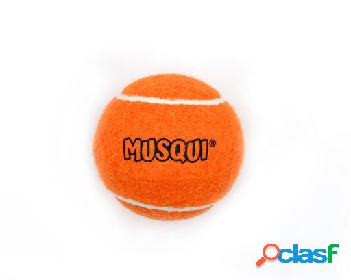 Pelota de Tenis Naranja para Perros 6 cm Musqui