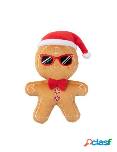 Peluche Navideño Mr Gingerbread para Perros L FuzzYard