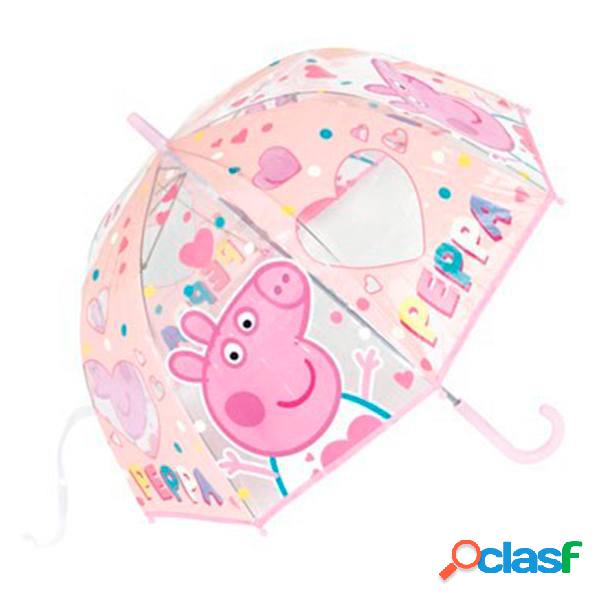 Peppa Pig Paraguas Burbuja 48cm