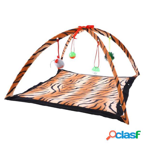 Pet dog cat multifunctional playing tent toys foldable
