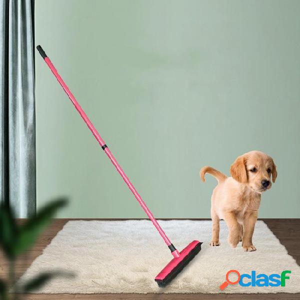 Pet hair removal besom sturdy household telescopic squeegee