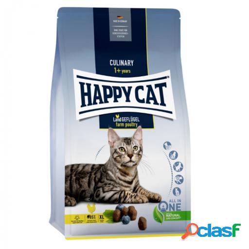 Pienso Culinary para Gatos con Ave de Corral 4 KG Happy Cat