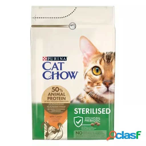 Pienso para Gatos Esterilizados de Pavo 15 Kg Cat Chow