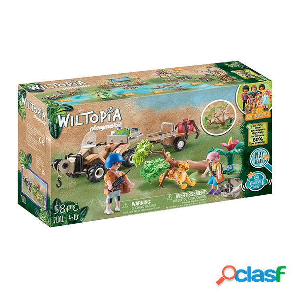 Playmobil Wiltopia 71011 Quad Rescate de Animales