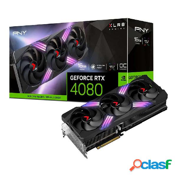 Pny rtx 4080 xlr8 gaming verto oc edition 16gb gddr6x