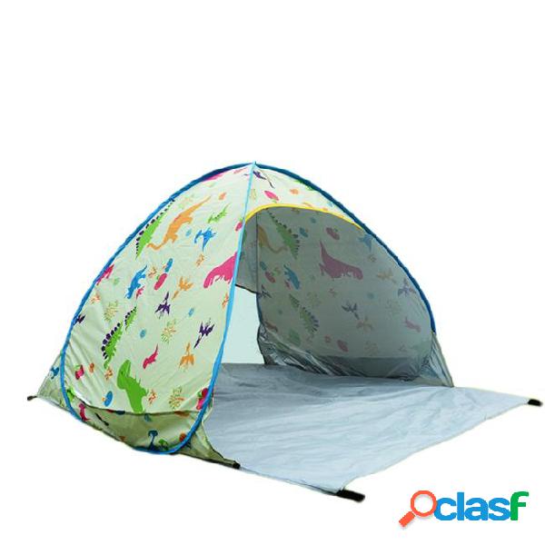 Pop up beach tent sun shelter for kid baby upf 50+ water