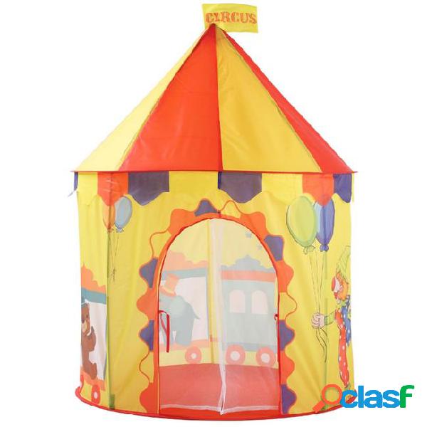 Pop up play tent kids ss castle portable indoor outdoor