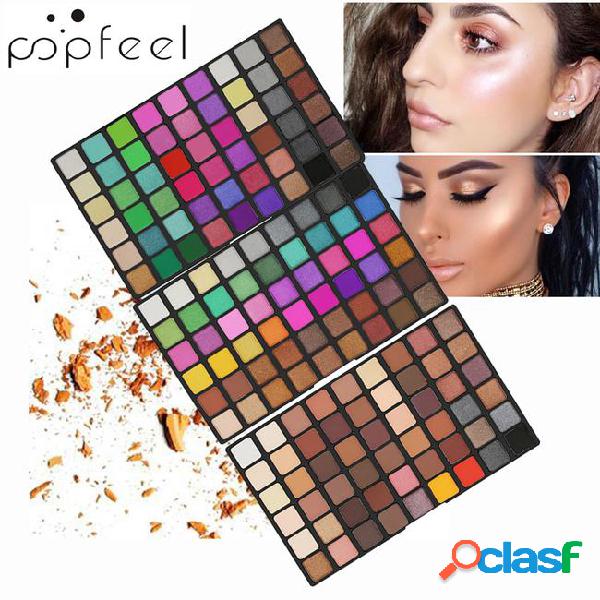 Popfeel 162 colors glitter shimmer eyeshadow palette