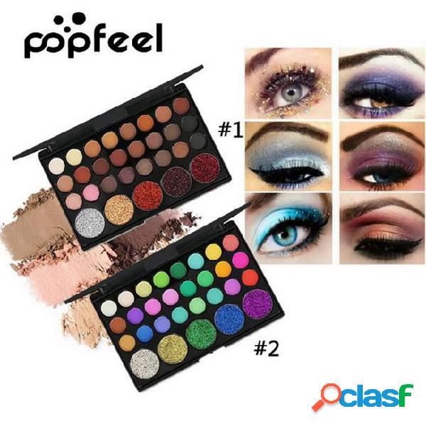 Popfeel 29 colors makeup matte shine eye shadow palette