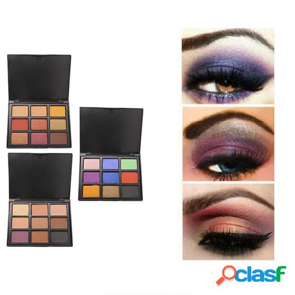 Popfeel eye shadow 9 colors makeup easy to wear long lasting