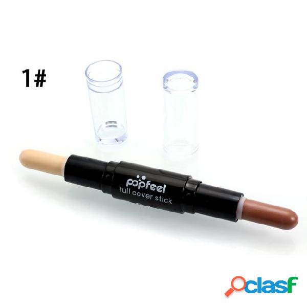 Popfeel makeup creamy double-ended 2 in1 contour stick