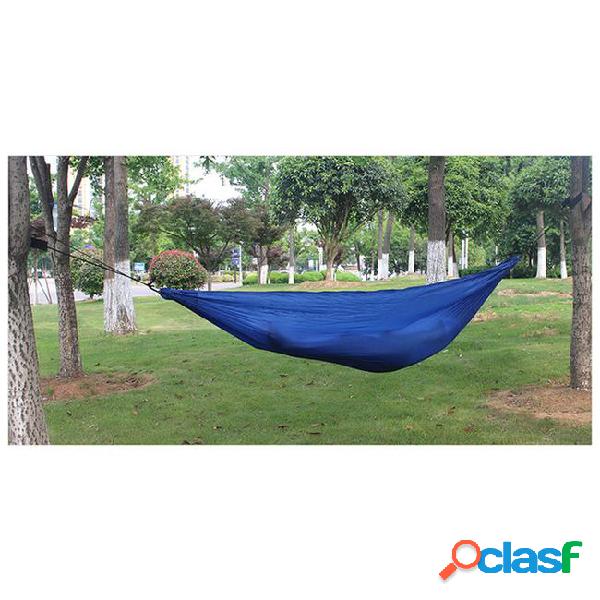 Portable 275x140cm hammock camping 30d nylon double hanging