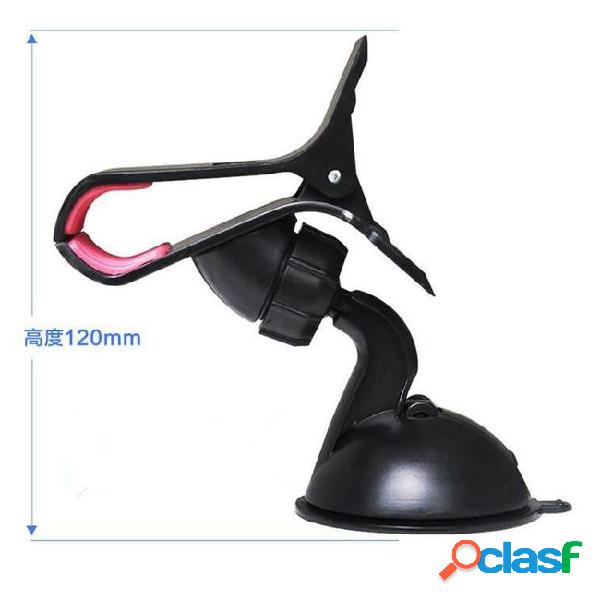 Portable 360 degrees universal car windshield mount stand