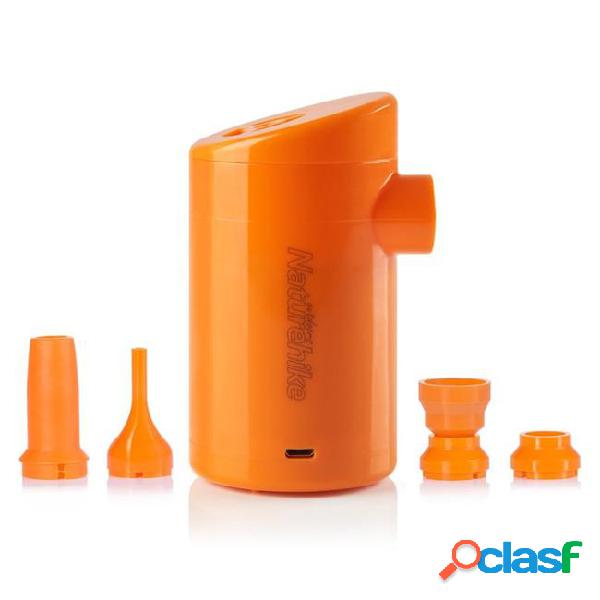 Portable air pump with 3600mah battery usb rechargeable