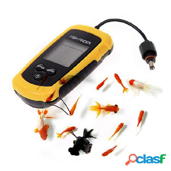 Portable fish finder sonar wired lcd fish sonar sounder