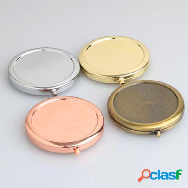 Portable folding mirror makeup cosmetic pocket mirror for