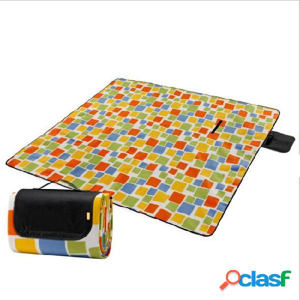 Portable outdoor camping picnic mat washable beach garden