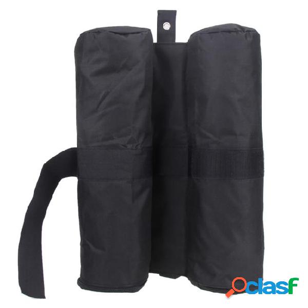 Portable outdoor camping tent fixed sandbags leg weights