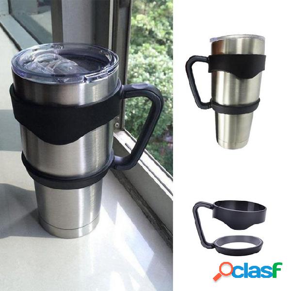 Portable plastic water bottle mugs cup handle for 30 ounce