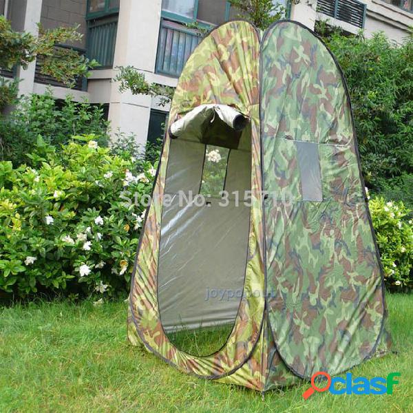 Portable privacy shower toilet camping pop up tent