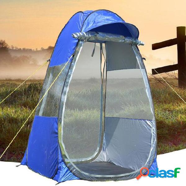 Portable privacy shower toilet camping pop up tent shelter