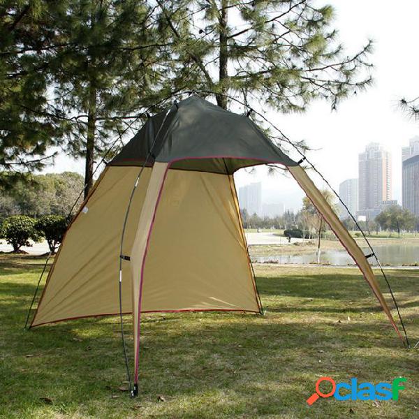 Portable single layer to build a fishing tent beach park