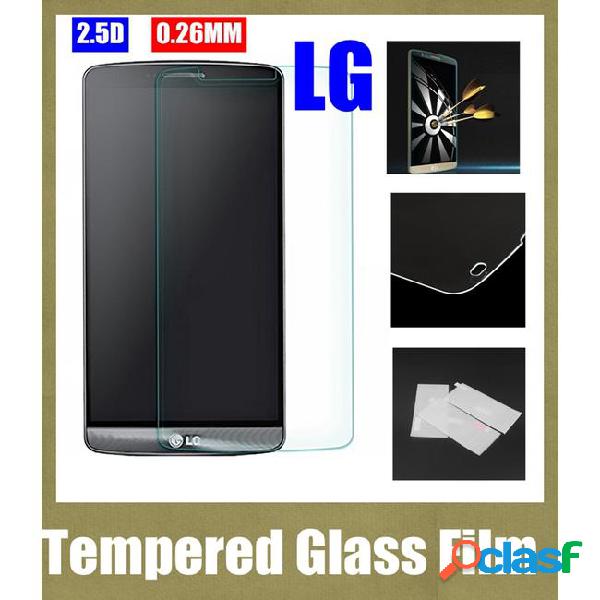Premium real glass screen protectors film protection 0.26mm