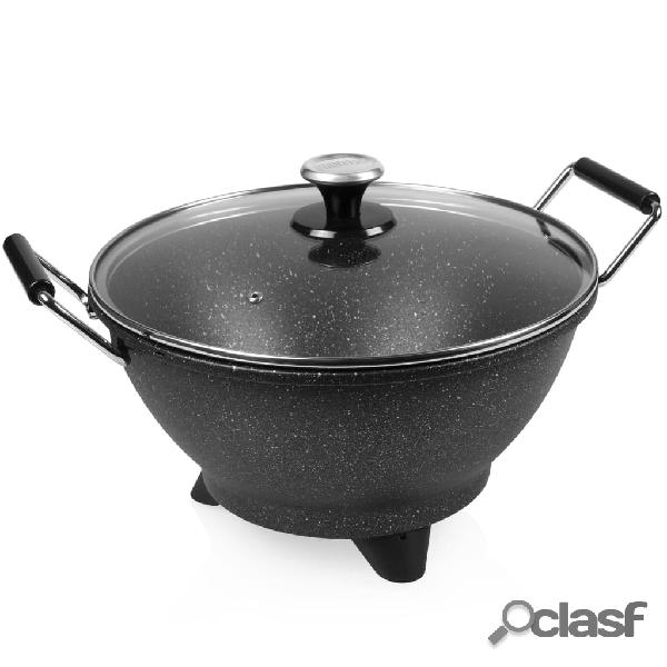 Princess Wok eléctrico para saltear 1400 W negro