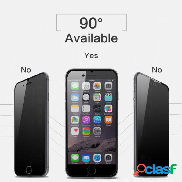 Privacy tempered glass screen protector 9h anti scratch with